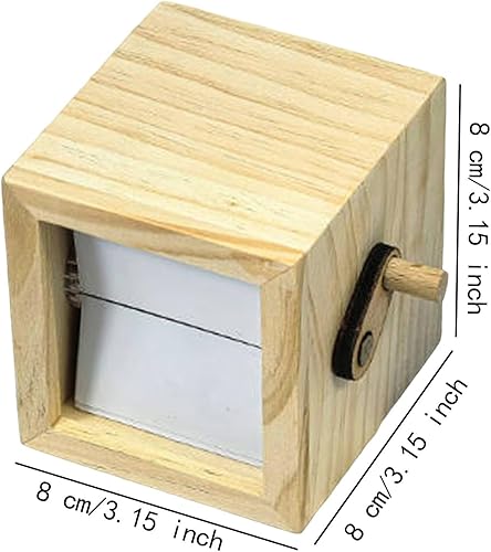 F Fityle Photo Flip Livre Cadre à la main Crétes pour couple Boîte d'affichage mécanique album photo pour la fête des mères voyageant la Saint-Valentin, 16 Pièces Brun Clair - Nail Gallerys