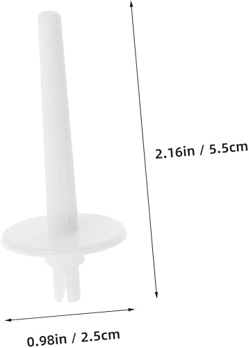 GARIOUANS 4 Pièces Tige De Fil Pour Machine à Coudre Épingle à Fil Pour Machine à Coudre Petit Porte-bobine Broche De Bobine De Couture Domestique Porte-bobine De Rechange Blanche Plastique - Nail Gallerys