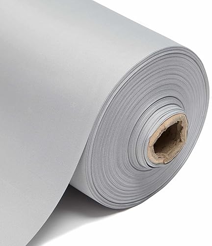 Tissu de doublure occultant thermique à 3 couches - 137 cm de large - Matériau d'économie d'énergie pour fenêtres, stores, caravane (10 m, noir) - Nail Gallerys