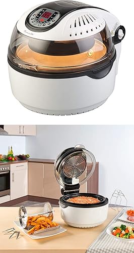 Four à convection halogène 10 L / 1200 W avec 6 programmes et accessoires HK-10 [Rosenstein & Söhne] - Nail Gallerys