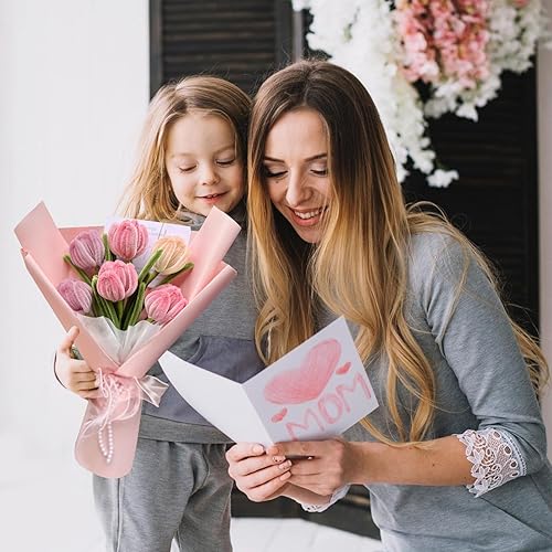 ANBOWEI Fil Chenille, 240pcs Kit Bouquet Cure Pipe Chenille, Pipe Cleaners Multicolores avec Tige Fleur Artificielle et Floratape pour Tulipe Bouquet Fleurs Loisirs Creatifs et DIY(Violet) - Nail Gallerys