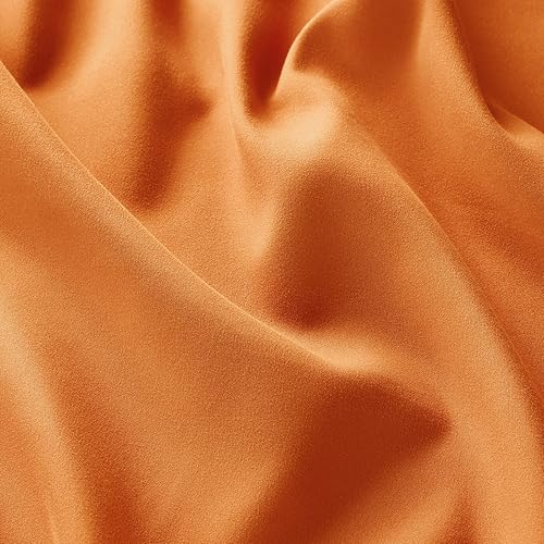 heimtexland Typ117 Rideau à œillets en Microfibre Opaque et translucide Marron foncé 245 x 140 cm - Nail Gallerys