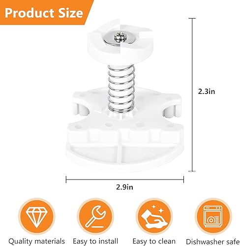 Pièces pour Sorbetière Compatible avec le Batteur sur Socle Kitchen Aid, Fixation de L'entraînement de la Sorbetière, Remplacement de L'assemblage de L'entraînement Compatible avec Kitchen Aid - Nail Gallerys