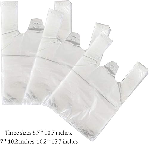 300 Sachets Plastique Transparents de Supermarché L'Emballage Alimentaire Nouveau Matériau Trois Tailles 5,9 * 10,3 Pouces, 7 * 11,5 Pouces, 10,3 * 16,5 Pouces - Nail Gallerys