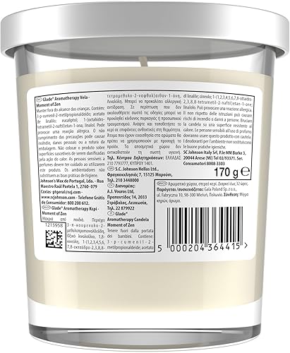 Glade Aromatherapy Bougie Parfum Moment of Zen Lot de 4 bougies 170 g - Nail Gallerys