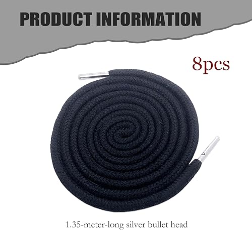 8 Pièces Cordon de Rechange pour Sweat à Capuche,pour Sweat à Capuche,Bas de Jogging,Vestes,Shorts et Pantalons Sport,Lot de Cordons de Serrage universels Femmes et Hommes - Nail Gallerys
