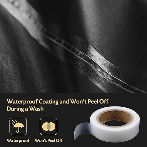 lahomia Lots 3 Bande Adhésive de Scellage de Bande D'étanchéité pour La Réparation de Tissu de Tente Blanc - Nail Gallerys