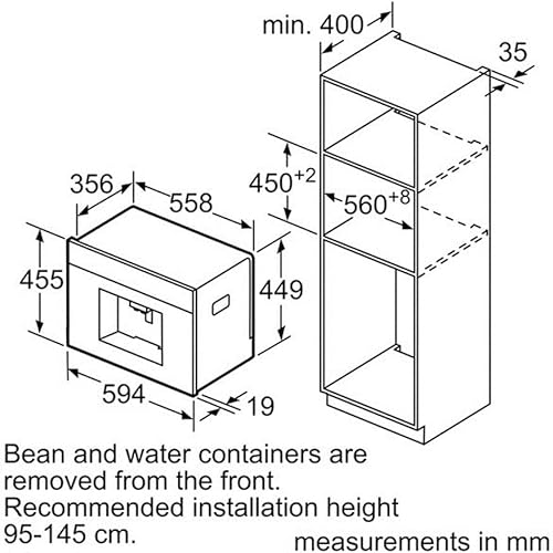 Expresso encastrable CT636LEW1 - Nail Gallerys