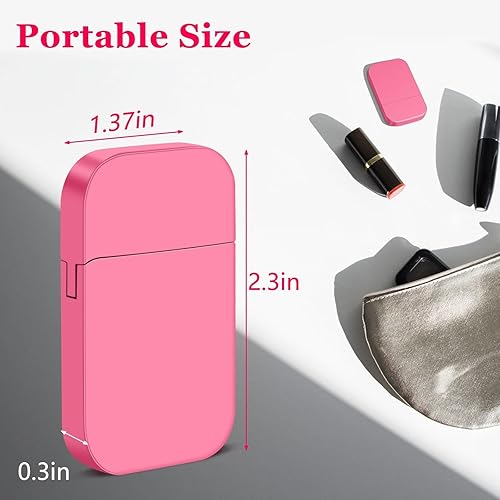 ADLYSHMINJF Briquet Torche Rose Cool, Coupe-Vent Mignon - 1 Paquet - Nail Gallerys