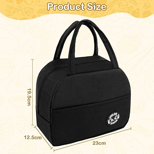 Sac Isotherme Repas，Petit Panier Repas Étanche Mini Sac à Lunch Isolé Pliable，Sac Lunch Box Étanches, Sac Glaciere Imperméable en Feuille d'Aluminium, pour Femmes Hommes École Bureau Pique-Nique - Nail Gallerys