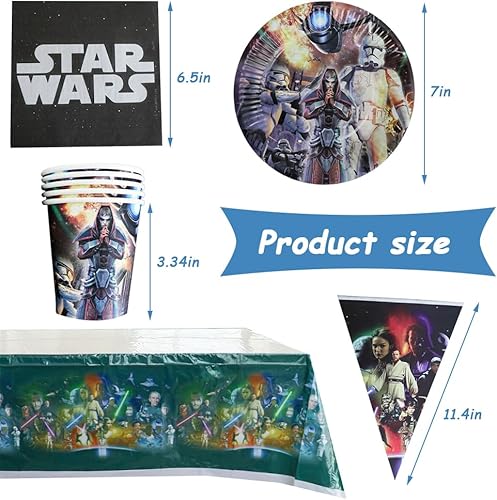 FCXVXCL Table de fête 72 pièces Décoration de film arc-en-ciel Assiettes d'anniversaire Tasses Pennants Napkins Fête Anniversaire Décoration - Nail Gallerys