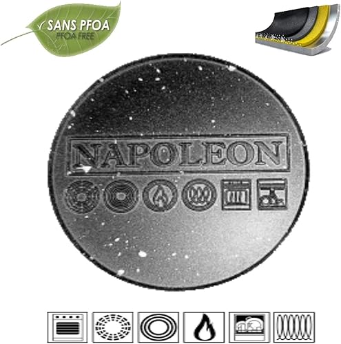 NAPOLEON CUI01194 SET DE 3 POELES 20/24/28cm + POIGNEE AMOVIBLE - Nail Gallerys