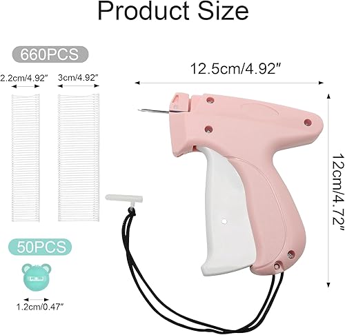 Aomhrek Pinces Fixation Couette en Silicone Souple, Fixateur de Vêtement Rapide, Pistolet à Couture Stitchy Quick Clothing Fixer, Pistolet Couture Portable pour Réparation de Vêtements et Textiles - Nail Gallerys