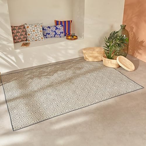 Atmosphera - Tapis d extérieur ilanga Vert 150x200cm - Nail Gallerys