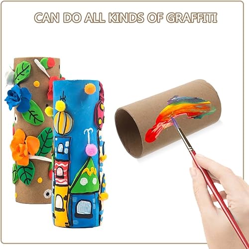 Operitacx 30 Rouleaux Tubes De Serviettes En Papier Tubes En Carton Pour Lartisanat Tubes De Papier Toilette Rouleau De Papier Kraft Marron Tube En Carton Cylindre Tube De Papier - Nail Gallerys