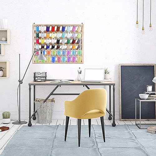 Colcolo Pin Mural 54 Support de Fil Support étagère Organisateur Broderie Couture Bijoux Support de Rangement matelassage Tricot Cheveux tressage Accessoires - Nail Gallerys