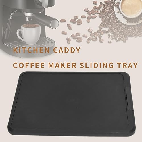 Elprico Appareil Coulissant Plateau, Cuisine Caddy Cafetière Coulissant Plateau, Comptoir Appareil Coulissant, Coulissant Appareil Plateau pour Machines À Café Machines À Pain Air Friteuse - Nail Gallerys