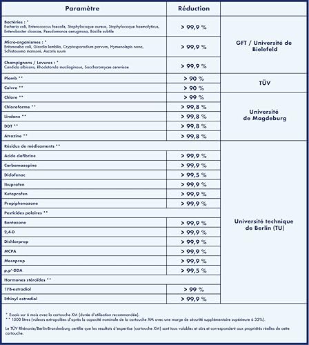 Cartouche HYDROPURE XM Standard 9“3/4 - Nail Gallerys
