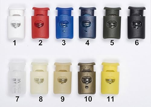 Lot de 10 stoppeurs pour cordon de serrage 6 mm - Nail Gallerys