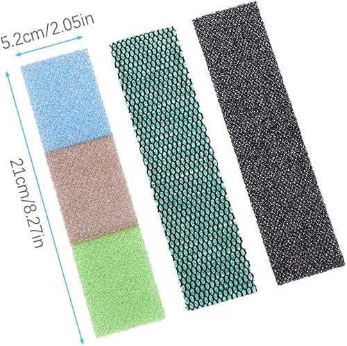 ZAMETTER Lot de 2 filtres de climatisation en coton pour filtre de climatisation et filtre pour climatiseurs (A) - Nail Gallerys