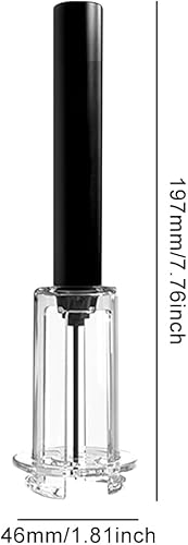 Tire Bouchon,Un Tire-Bouchon à Pression d'air Cork Pops,Bouchon Portable Poche Pompe à Air Ouvre Bouteille de Vin,Out Ouvre Bouteille Décapsuleur Ouvre Bouteille Vin Outils,Avec Coupe-feuille de vin - Nail Gallerys