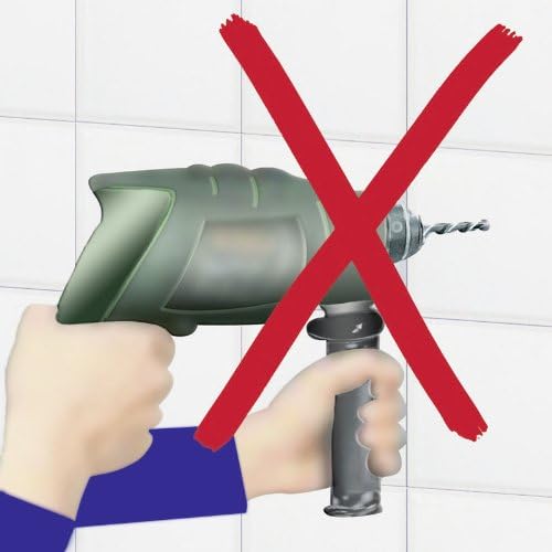 Wenko 19207100 Barre de Douche Télescopique Très Résistante Chromée Diam. 28 mm 110- 245 cm - Nail Gallerys