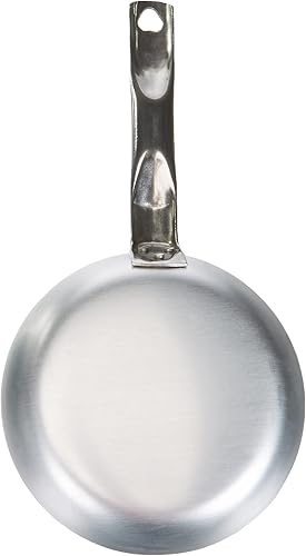 Pentole Agnelli Poêle en Aluminium Professionnel; 5 mm, Foyer Radiant 28 cm Argent - Nail Gallerys