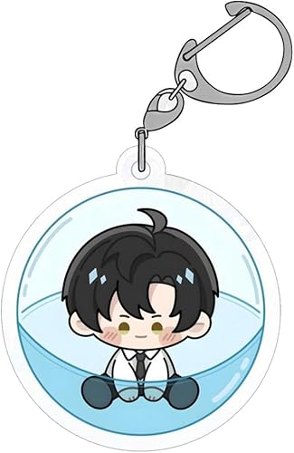 SUJEBRAN 4 Porte Clef Love Deepspace Figurine Accessoires Love Deepspace Zayne Stylus Keychain Cosplay Accessories - Nail Gallerys