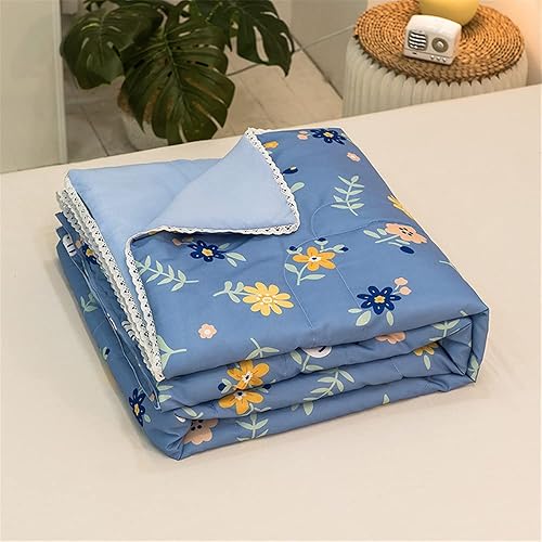 Chickwing Couvre Lit Matelassée, Été Fleur Marguerite Réversible Doux Microfiber Couvre-lit Couverture de lit Jeté de Lit Dessus de Lit - Imprimé en Concis (Marguerite Jaune,200x230cm) - Nail Gallerys