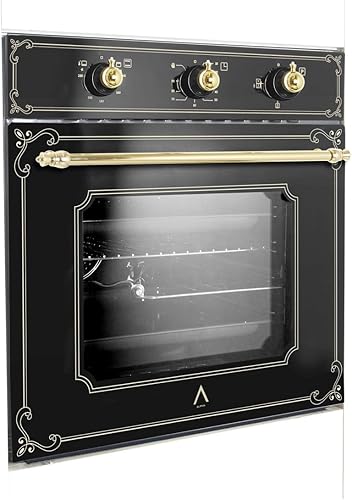 ALPHA Four à gaz NEPTUNO GOLD GAS rustique doré, allumage automatique et ventilateur. *Haut de gamme* - Nail Gallerys