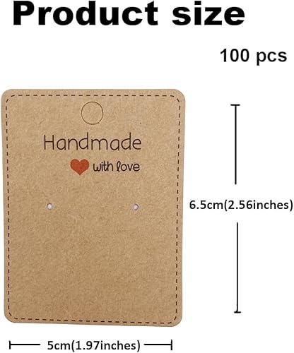 AAED 100 Pièces Cartes D'Affichage Boucle d'oreille,Cartes de Présentation pour Bijoux,Présentoir Boucle d'oreille,Porte Boucle d'oreille,pour Bijoux,Colliers,Boucles D’Oreilles et Clous - Nail Gallerys