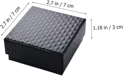 Healvian 6 Pièces De Boîte à Bijoux Tout Petit Cas Mariage De à Bijoux Dirigé Vide Coffrets à Colliers Papier Carton - Nail Gallerys