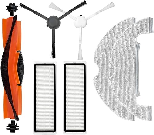 Accessoires compatibles avec Les aspirateurs Robots Dreame Bot Z10 Pro / D10 Plus, kit de pièces de Rechange, Brosse Principale, Filtre HEPA, Chiffon de Nettoyage(2PCS Mop Cloth) - Nail Gallerys