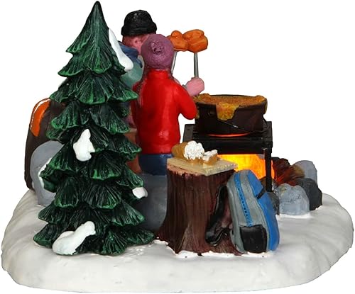 Lemax - Campfire Fondue - B/o (4.5v) - Nail Gallerys