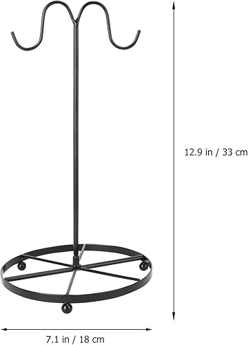 Cabilock Porte- Banane Banana Hangle Tree Stand Crochet en Acier Inoxydable Rack de Bananes Keep Bananas Fres - Nail Gallerys