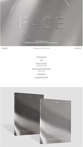 JIMIN BTS - FACE Album (Invisible Face+Undefinable Face ver. SET) - Nail Gallerys