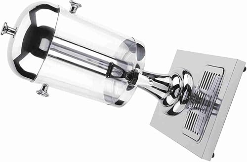 Machine à Jus de 8L, Distributeur de Boissons Chaudes Froide avec Colonne de Glace de 12,2x3,5 Pouces, Machine à Jus de Jus Chaude en Acier Inoxydable pour Buffet, Restaurant - Nail Gallerys