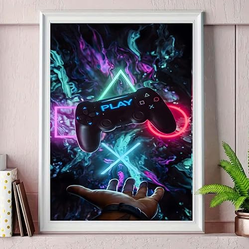 Diamond Painting Enfants Game 5D Diamond Painting Adultes Diamant Painting Images Enfants Kit de peinture diamant comme cadeaux Kit de bricolage Adultes Diamond Art - Nail Gallerys