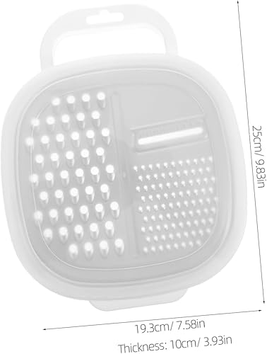 OKUMEYR Râpe À Légumes Et Fromage Acier Inoxydable Outil De Découpe Multifonction Pour Fruits Et Légumes Râpe Manuelle Antidérapante - Nail Gallerys