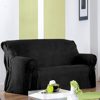 Antonouse Housse de Canap 3 Places, Revêtement de Canapé Couverture de Canapé avec Accoudoirs (Gris) (Chocolat) - Nail Gallerys