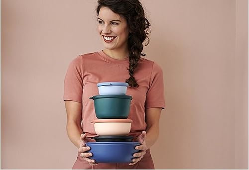 Mepal - Bol multi-usage Cirqula - Nordic blush - capacité 350 ml - couvercle amovible - incassable - étanche – stockage au congélateur, stockage à froid – passe au lave-vaisselle - Nail Gallerys