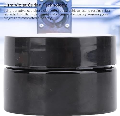 Kit de Mastic de Durcissement Léger, Pâte à Pâte à Durcissement Lumière avec Lumière pour les Impressions 3D - Nail Gallerys