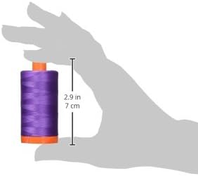 Aurifil Fil de coton Mako solide 50 W 1400 m Lavande poudré - Nail Gallerys