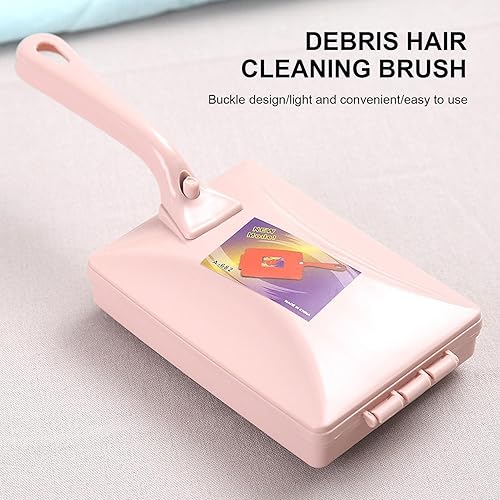 Eteslot Rouleau de balayeuses de Tapis,Brosse à Tapis de Table à Double Rouleau Domestique - Nettoyeur de saleté à Double Rouleau pour Sol, canapé, Nappe - Nail Gallerys