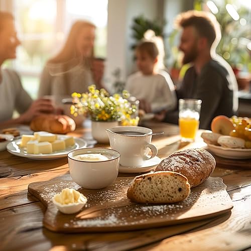 Lot de 2 tampons à beurre HOFMEISTER® - Pour 30 g de beurre - 5 cm - En forme d'edelweiss - Fabriqués à la main en Allemagne - Forme ronde - En bois d'érable local - Nail Gallerys
