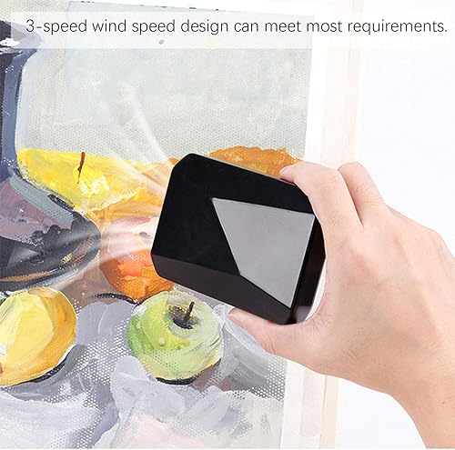 Séchoir à peinture de couleur watercolour dryer mini séchoir portable à peinture à trois vitesses , séchoir à aquarelle à faible bruit pour l'essai de dessin Baumarkt - Nail Gallerys