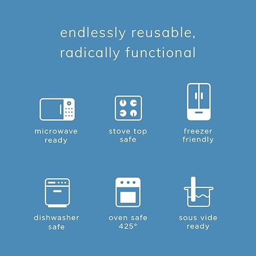 Stasher Premium Silicone Réutilisables Sac Clair, Stand Up Mid Bag, Sac à Snacks, Stockage Alimentaire, Durable, Résistant au Four, Lave-Vaisselle & Congélateur, Écologique, Sans-Fuite, 1,65 L - Nail Gallerys