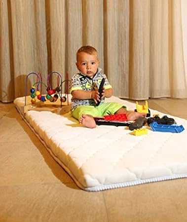 EVERGREENWEB - Matelas Simple 80x195 H 5 cm d’appoint en Mousse lit d’invité, Enroulable Soutien Ergonomique, Excellent natte de Sommeil pour Exercices au Sol Yoga et Pilates, Twist Bed - Nail Gallerys