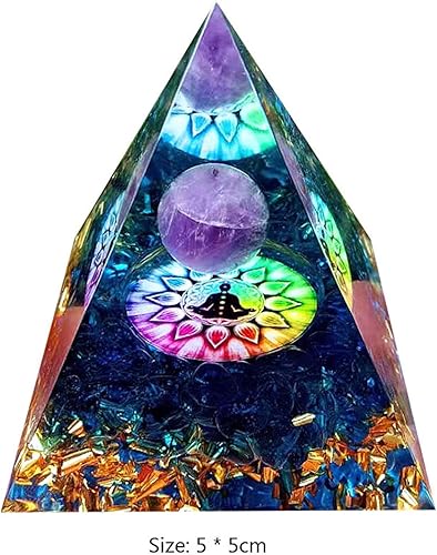 CZAOINCU Cristaux et Pierres de Pyramide d' Oeil de Tigre Générateur d'énergie équilibrage Décor Cadeaux Inspirants Aide au Sommeil Collecte à Domicile (Color : 1 UK, Size : 1.97 * 1.97 * 1.97in) - Nail Gallerys