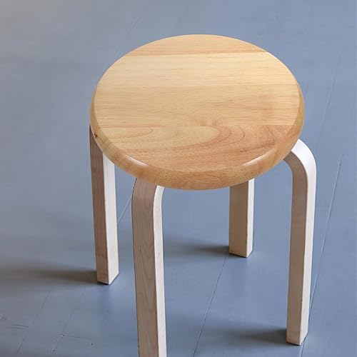 Housoutil Remplacement Siège Rond, Bois Massif Assise Tabouret De Bar Remplacement, Diamètre 29.5cm Tabouret en Bois Adapté Aux Tabourets De Bar Chaises De Restaurant - Nail Gallerys